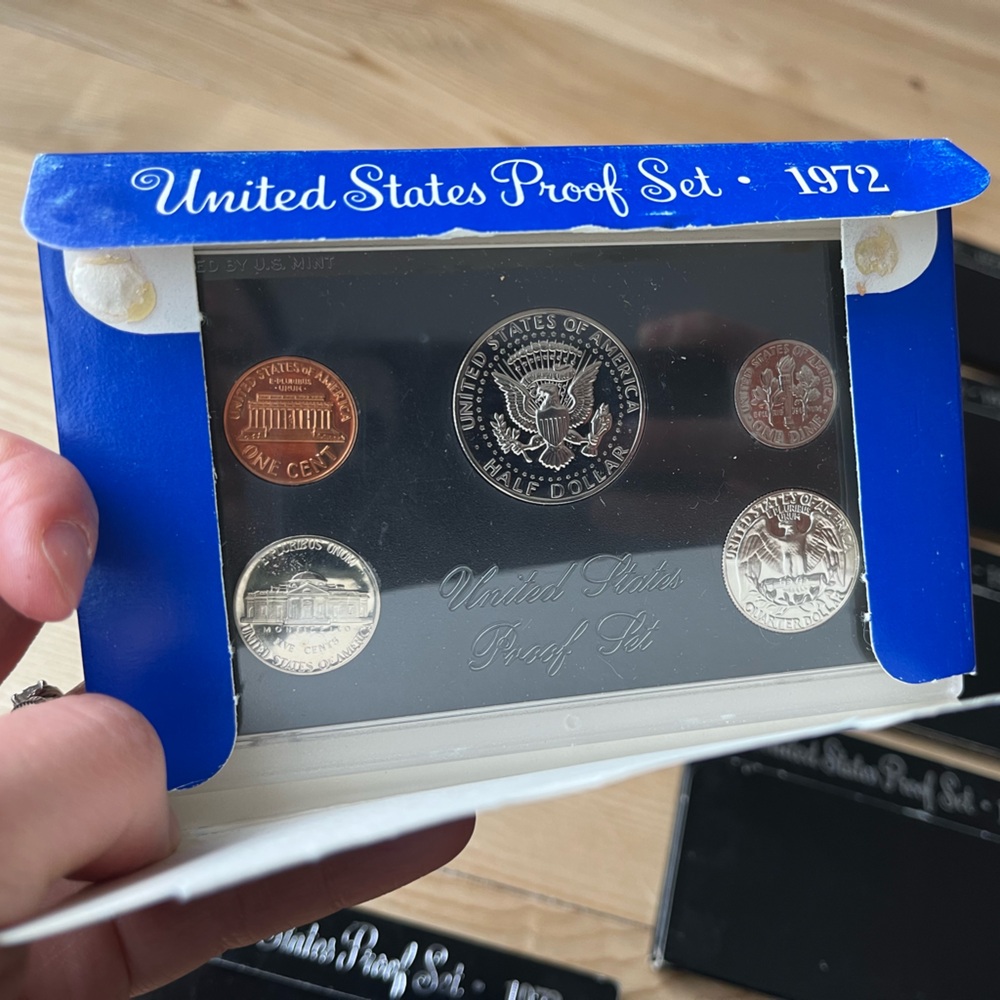 1969-1979 United States Proof Coin Set - Picture 5 of 12